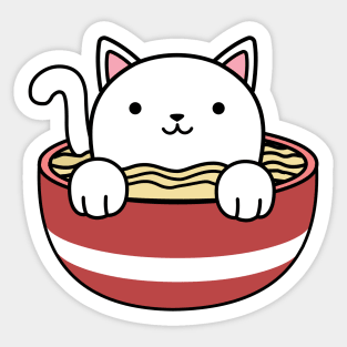 Meow-Ramen Sticker